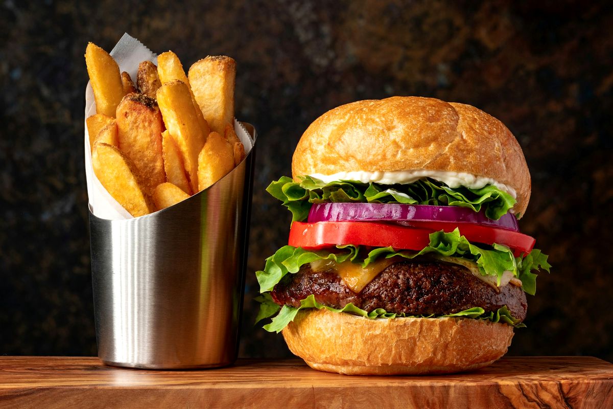 Burgers & fries